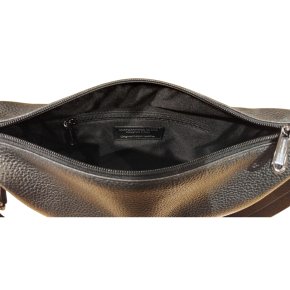 MANDARINA DUCK MELLOW LEATHER Handtasche nero